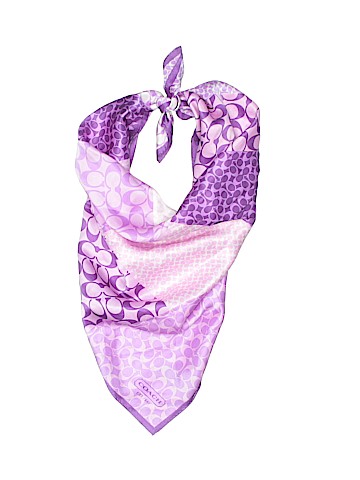 Coach Silk Scarf (view 1)