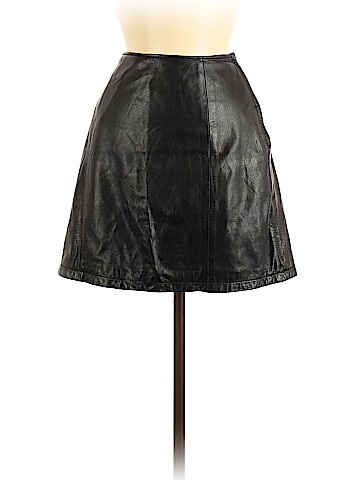 MaxiMa U.S.A. Leather Skirt (view 1)