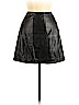 MaxiMa U.S.A. 100% Leather Black Leather Skirt Size 8 - photo 1