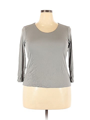 Eileen Fisher 3/4 Sleeve Silk Top (view 1)