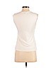 Ann Taylor 100% Polyester Ivory Sleeveless Blouse Size S (petite) - photo 2