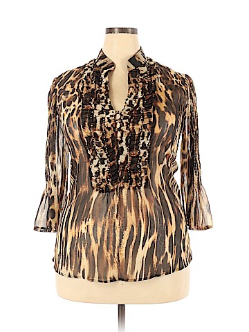 Alberto Makali 3/4 Sleeve Blouse (view 1)