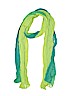 New York & Company Color Block Green Scarf One size - photo 1