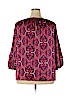Jones New York Purple 3/4 Sleeve Blouse Size 2X - photo 2