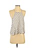 Hollister 100% Viscose Ivory Sleeveless Top Size S - photo 1
