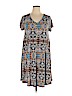 Artisan NY Blue Casual Dress Size 1X - photo 1