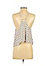 Hollister 100% Viscose Ivory Sleeveless Top Size S - photo 2