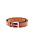 Gap 100% Leather Solid Brown Leather Belt Size M - photo 1