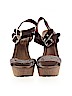 Elliott Lucca 100% Leather Brown Wedges Size 8 1/2 - photo 2