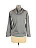 Nike 100% Polyester Gray Pullover Hoodie Size L - photo 2
