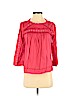 Ann Taylor LOFT 100% Cotton Pink Long Sleeve Blouse Size XS (petite) - photo 1