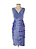 Adriano Goldschmied Purple Cocktail Dress Size 4 - photo 1