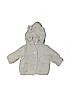 Baby Gap 100% Cotton Solid Gray Cardigan Size 0-3 mo - photo 1