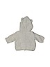 Baby Gap 100% Cotton Solid Gray Cardigan Size 0-3 mo - photo 2