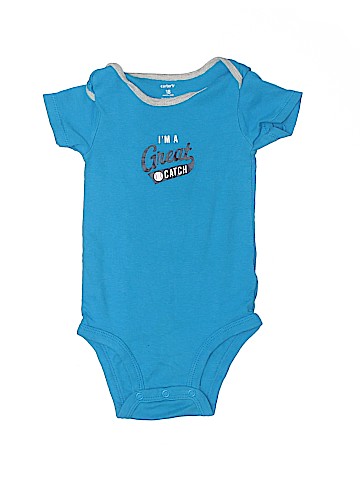 Carter's Short Sleeve Onesie (view 1)