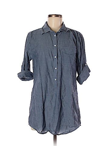 J. Crew Factory Store Long Sleeve Button-Down Shirt (view 1)