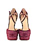 Ivanka Trump 100% Leather Burgundy Heels Size 6 - photo 2