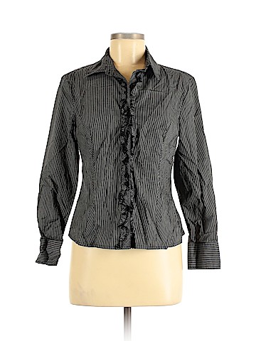 Dalia Collection Long Sleeve Button-Down Shirt (view 1)
