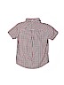 Ben Sherman 100% Cotton Checkered-gingham Red Short Sleeve Button-Down Shirt Size 4 - 5 - photo 2