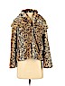 Alice + Olivia 100% Polyester Tan Faux Fur Jacket Size XS - photo 1