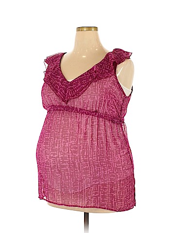 Motherhood Short Sleeve Blouse (view 1)