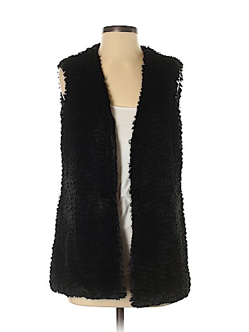 Thalia Sodi Faux Fur Vest (view 1)