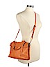 Hadaki 100% Leather Orange Leather Satchel One size - photo 2