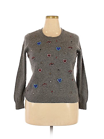 Halogen Cashmere Pullover Sweater (view 1)