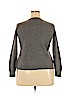 Halogen 100% Cashmere Gray Cashmere Pullover Sweater Size 2X - photo 2