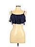 Zenana Outfitters 100% Polyester Blue Sleeveless Top Size L - photo 1