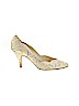 Stuart Weitzman for Mr. Seymour Gold Heels Size 7 - photo 1