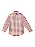 Tommy Hilfiger 100% Cotton Plaid Pink Long Sleeve Button-Down Shirt Size 6 - photo 1