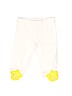 Carter's 100% Cotton White Casual Pants 0-3 MO / 3 MO - photo 1