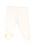 Carter's 100% Cotton White Casual Pants 0-3 MO / 3 MO - photo 2