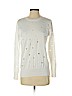 Cotton by Autumn Cashmere 100% Cotton White Pullover Sweater Size S - photo 1