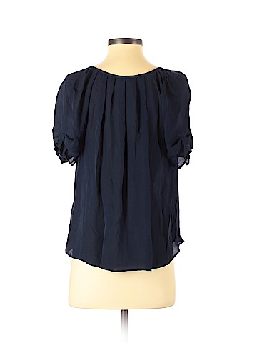 Joie Short Sleeve Silk Top (view 2)