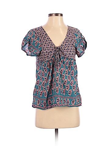 American Eagle Outfitters Short Sleeve Blouse (view 1)