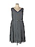 Jones New York 100% Polyester Blue Casual Dress Size 18 - photo 1