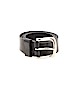 Unbranded 100% Leather Solid Black Leather Belt Size L - photo 1