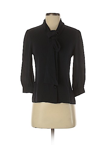 Tory Burch 3/4 Sleeve Silk Top (view 1)