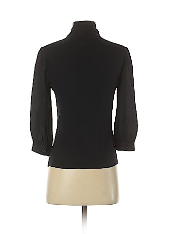 Tory Burch 3/4 Sleeve Silk Top (view 2)