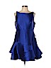 Adrianna Papell 100% Polyester Blue Cocktail Dress Size 14 (petite) - photo 1