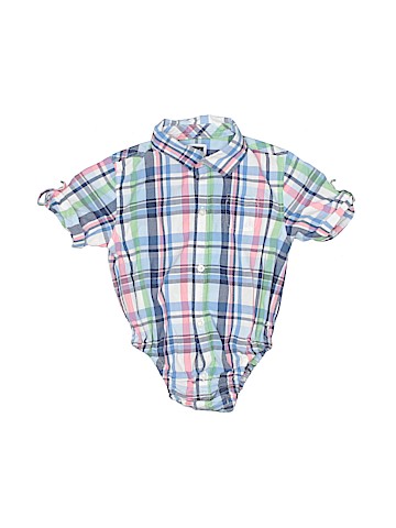 Janie and Jack Short Sleeve Button-Down Shirt (view 1)