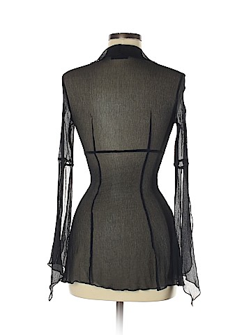 Express Long Sleeve Silk Top (view 2)