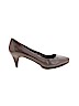 Me Too 100% Leather Gray Heels Size 10 - photo 1