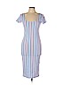 Forever 21 Blue Casual Dress Size L - photo 1