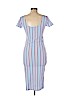 Forever 21 Blue Casual Dress Size L - photo 2