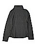Lands' End 100% Polyester Gray Fleece Jacket Size 10 - 12 - photo 2