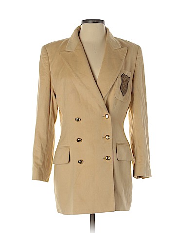 Escada by Margaretha Ley Wool Coat (view 1)