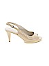 X-Appeal Tan Heels Size 9 - photo 1